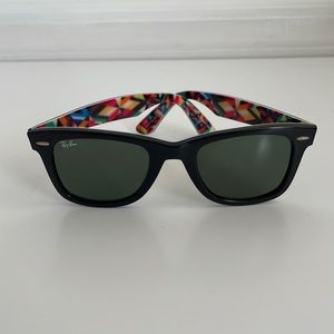 Original Ray-Ban Wayfarer sunglasses rare print